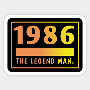 1886 birthday Sticker